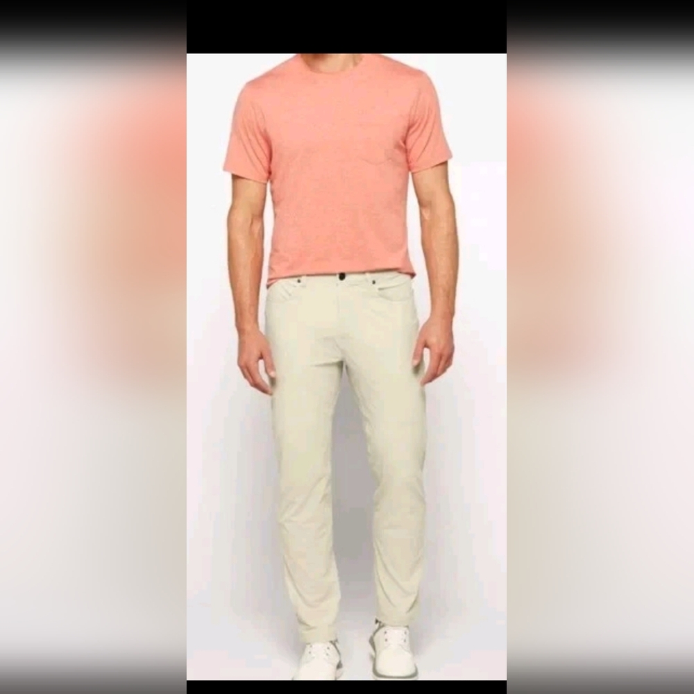 01.Algo FIRE! NWT! The Tech Commuter Pant in Khaki. Sz 36. R2S!!